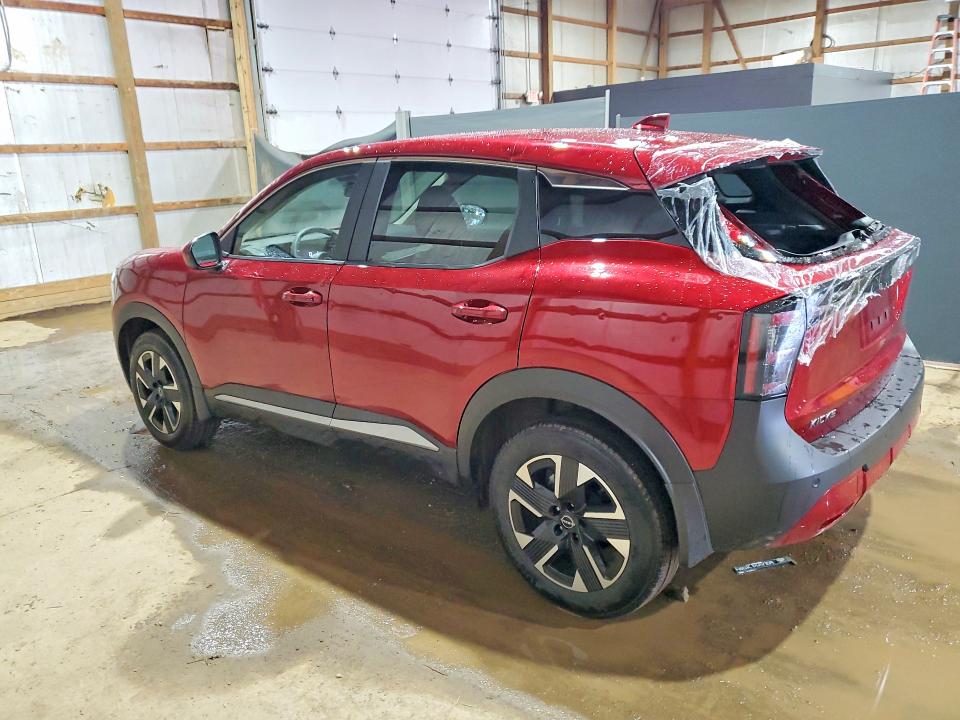 2025 Nissan Kicks VIN 3N8AP6CB8SL322122 COPART salvage auction — HAIL, Oh - Cert Of Title-Salvage, sold $7,900 on 2026-07-06 (photo 2)