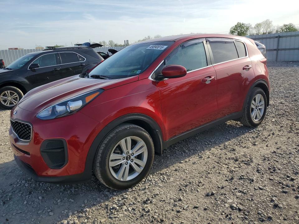 2019 Kia Sportage VIN KNDPM3AC7K7492274 COPART salvage auction — HAIL, OH, sold $3,750 on 2026-07-17 (photo 1)