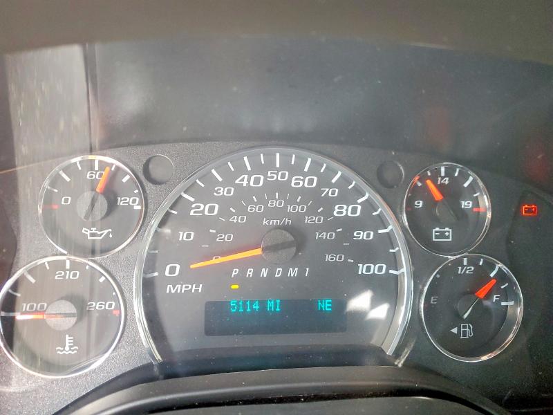 2025 Chevrolet Express VIN 1GAZGNFP1S1262331 COPART salvage auction — FRONT END, Dc - Government Salvage (P), sold $12,100 on 2026-07-27 (photo 9)