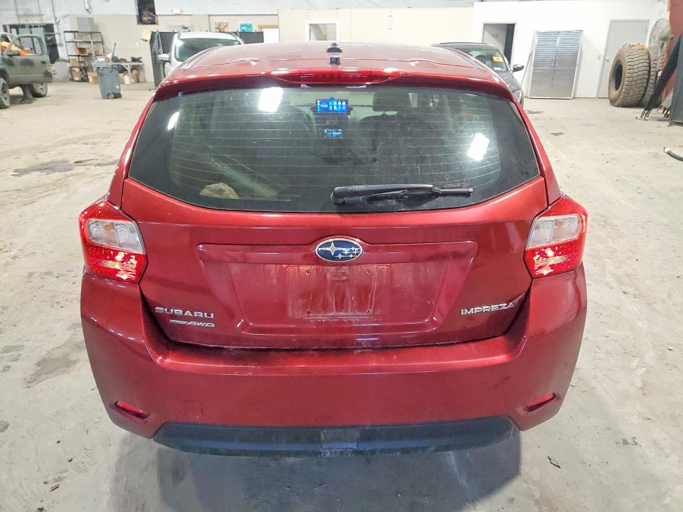 2012 Subaru VIN JF1GPAK67CH234326 COPART salvage auction — UNDERCARRIAGE, Salvage Title, sold $875 on 2026-07-20 (photo 6)