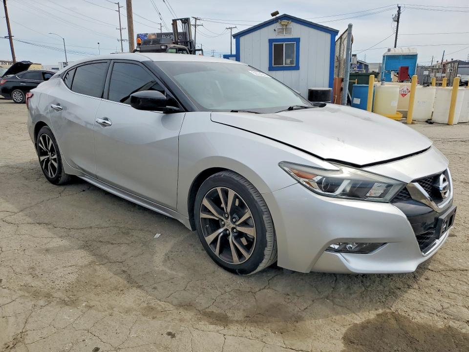 2018 Nissan Maxima VIN 1N4AA6AP4JC398349 COPART salvage auction — SIDE, CA - SALVAGE CERTIFICATE, sold $1,850 on 2026-07-09 (photo 4)