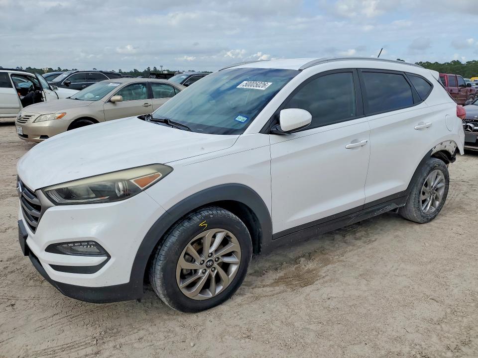 2016 Hyundai Tucson VIN KM8J33A45GU145709 COPART salvage auction — REAR END, Tx - Salvage Vehicle Title, sold $1,900 on 2026-07-10 (photo 1)