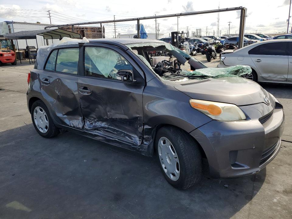 2008 Scion Xd VIN JTKKU10408J007891 COPART salvage auction — ROLLOVER, CA - SALVAGE CERTIFICATE, sold $250 on 2026-07-17 (photo 4)