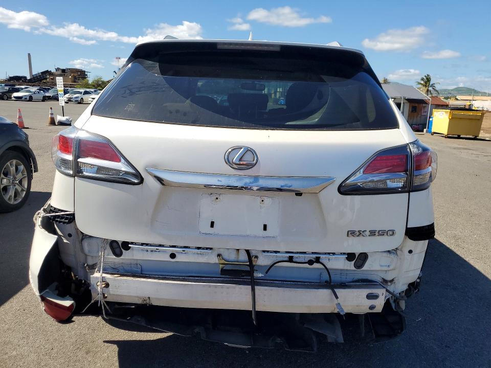 2014 Lexus Rx VIN JTJZK1BA7E2010112 COPART salvage auction — REAR END, Hi - Certificate Of Salvage, sold $150 on 2026-07-27 (photo 6)