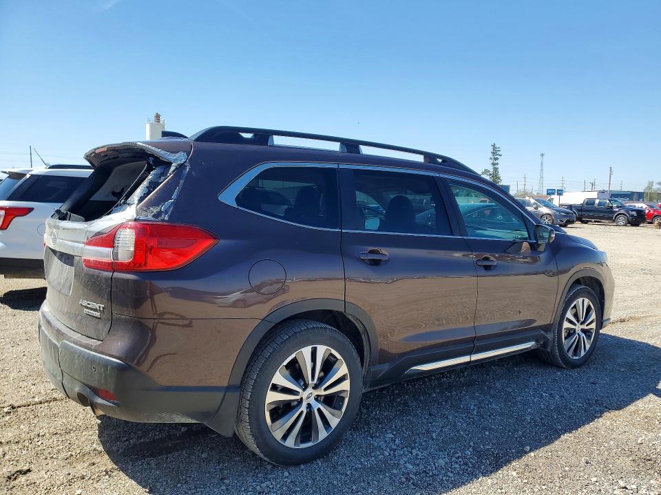 2021 Subaru Ascent VIN 4S4WMAPD6M3449163 COPART salvage auction — HAIL, Ia - Cert Of Title-Salvage Title, sold $400 on 2026-07-29 (photo 3)