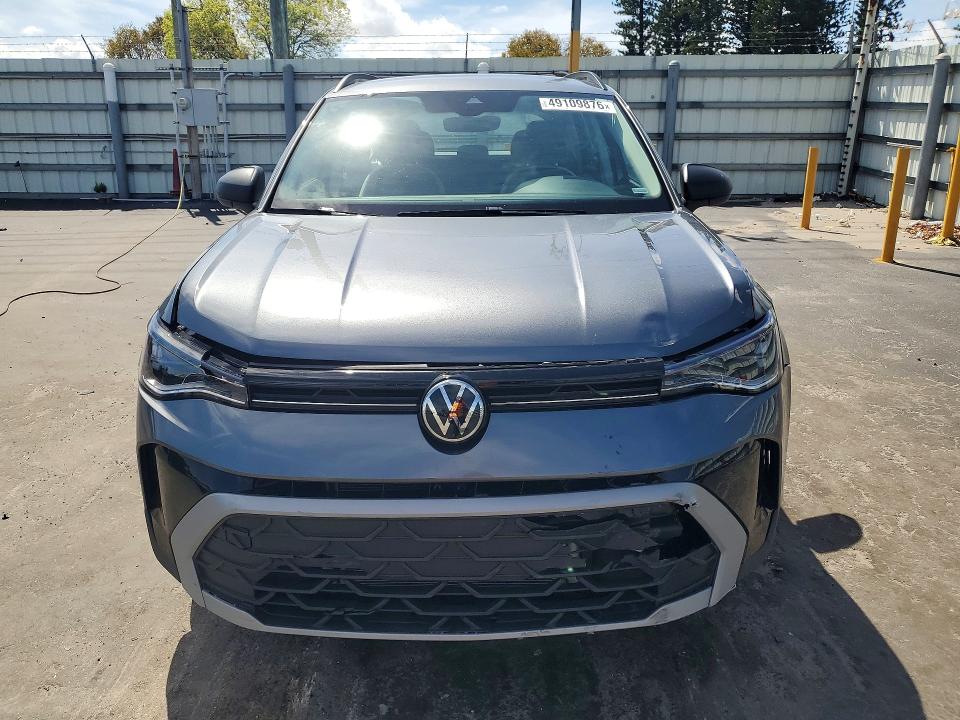 2025 Volkswagen Taos VIN 3VV5C7B28SM037433 COPART salvage auction — FRONT END, Fl - Certificate Of Title (P), sold $11,700 on 2026-07-28 (photo 5)