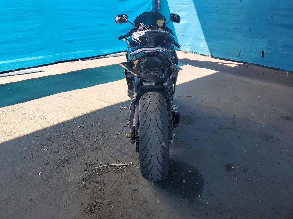 2009 Yamaha Yzfr6 VIN JYARJ16Y79A003259 COPART salvage auction — UNDERCARRIAGE, Ca - Salvage Certificate, sold $2,450 on 2026-07-02 (photo 4)