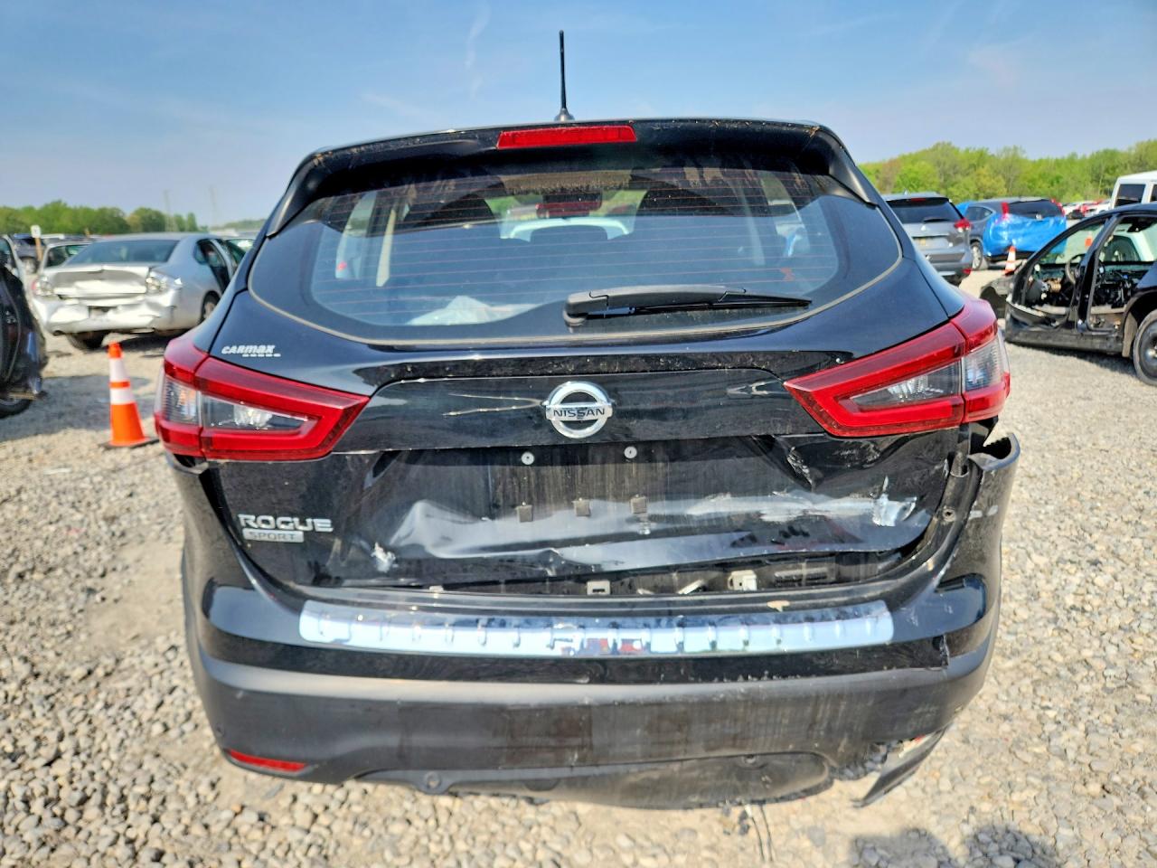 2020 Nissan Rogue Sport VIN JN1BJ1CV3LW269259 COPART salvage auction — Rear End, TN - SALVAGE CERTIFICATE, sold $4,700 on 2026-07-09 (photo 6)