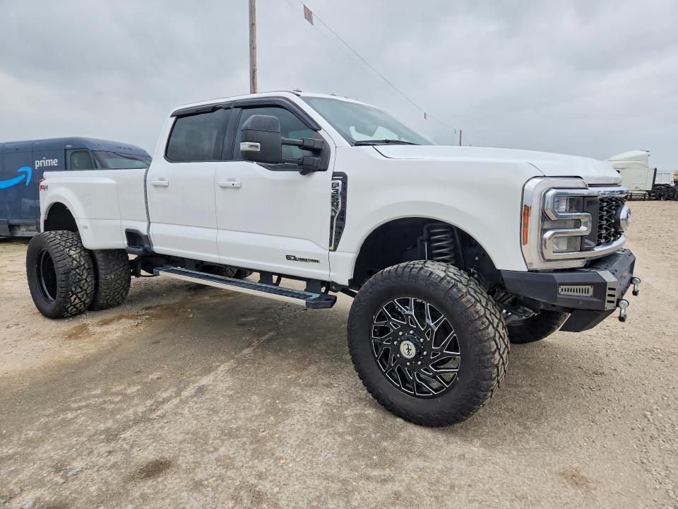 2024 Ford F-350 super duty VIN 1FT8W3DT5REC38255 COPART salvage auction — SIDE, Mi - Cert Of Title-Salvage Vehicle (P), sold $55,500 on 2026-07-23 (photo 4)