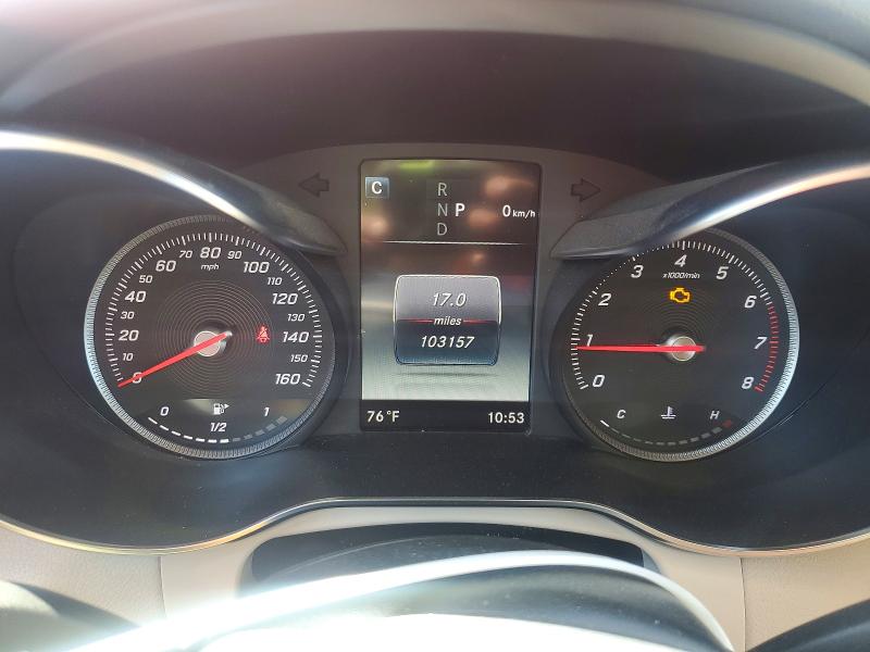 2018 Mercedes-benz Glc VIN WDC0G4KB0JV047724 COPART salvage auction — FRONT END, CA - SALVAGE CERTIFICATE, sold $3,350 on 2026-07-07 (photo 9)