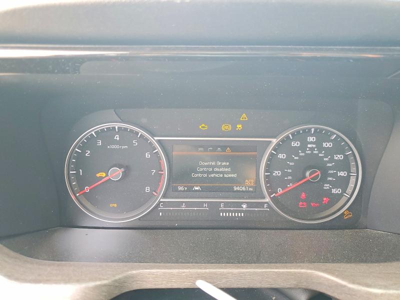 2021 Kia Sorento VIN 5XYRHDLF6MG069220 COPART salvage auction — FRONT END, Tx - Salvage Vehicle Title, sold $3,750 on 2026-07-02 (photo 9)