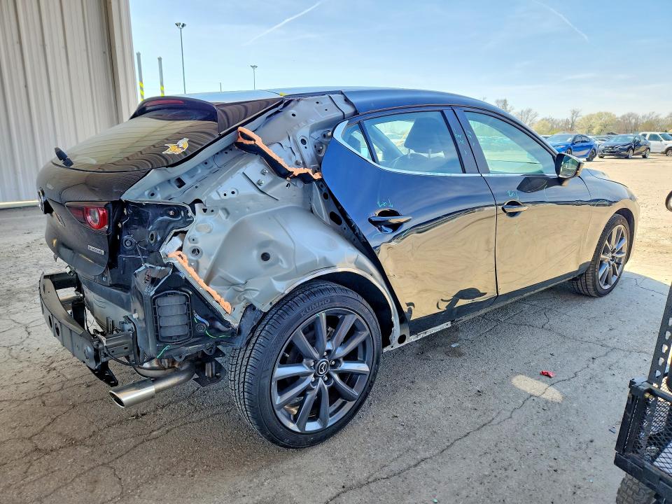 2024 Mazda 3 VIN JM1BPALM4R1713001 COPART salvage auction — REAR END, In - Bill Of Sale - Parts Only, sold $2,100 on 2026-07-27 (photo 3)
