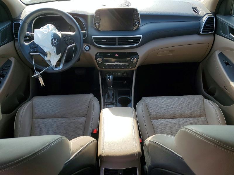 2021 Hyundai Tucson VIN KM8J33AL9MU410442 COPART salvage auction — FRONT END, Md - Cert Of Salvage > 75% Damage, sold $2,200 on 2026-07-28 (photo 8)