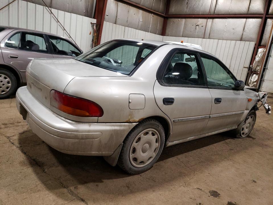 1999 Subaru Impreza VIN JF1GC4358XH502583 COPART salvage auction — FRONT END, Ak - Parts Only Bill Of Sale, sold $20 on 2026-07-21 (photo 3)