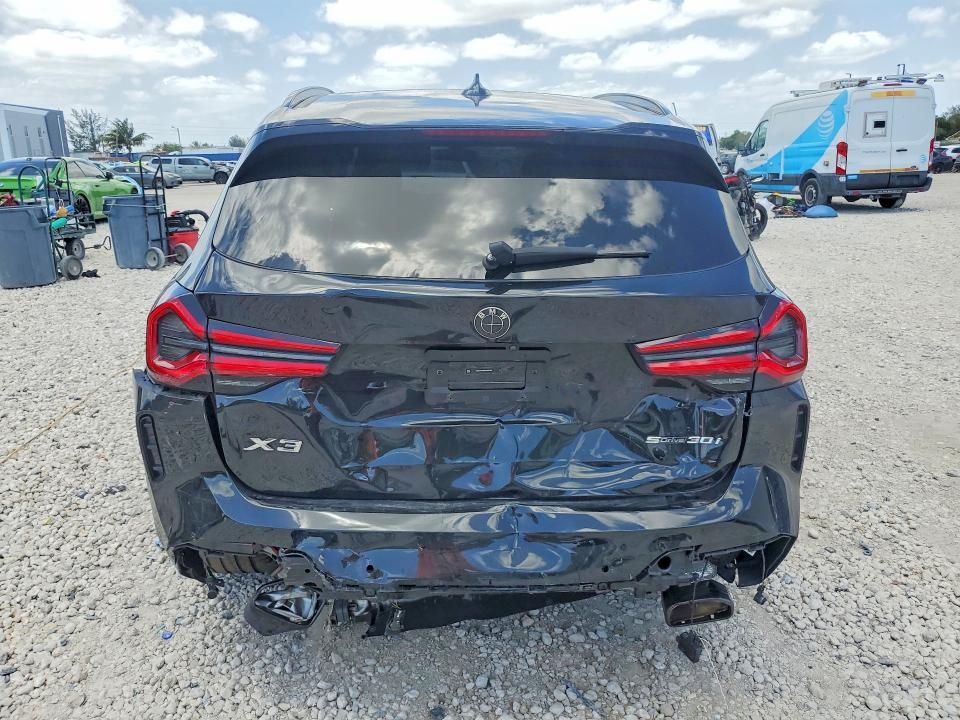 2024 BMW X3 VIN WBX47DP08RN302486 COPART salvage auction — FRONT END, Salvage Title, sold $13,400 on 2026-07-28 (photo 6)