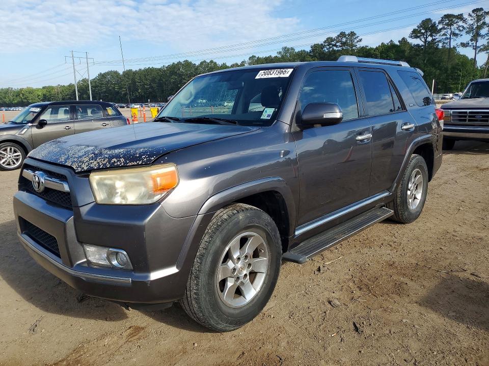 2010 Toyota 4runner VIN JTEZU5JR6A5011882 COPART salvage auction — MINOR DENT/SCRATCHES, La - Certificate Of Title, sold $7,700 on 2026-07-10 (photo 1)