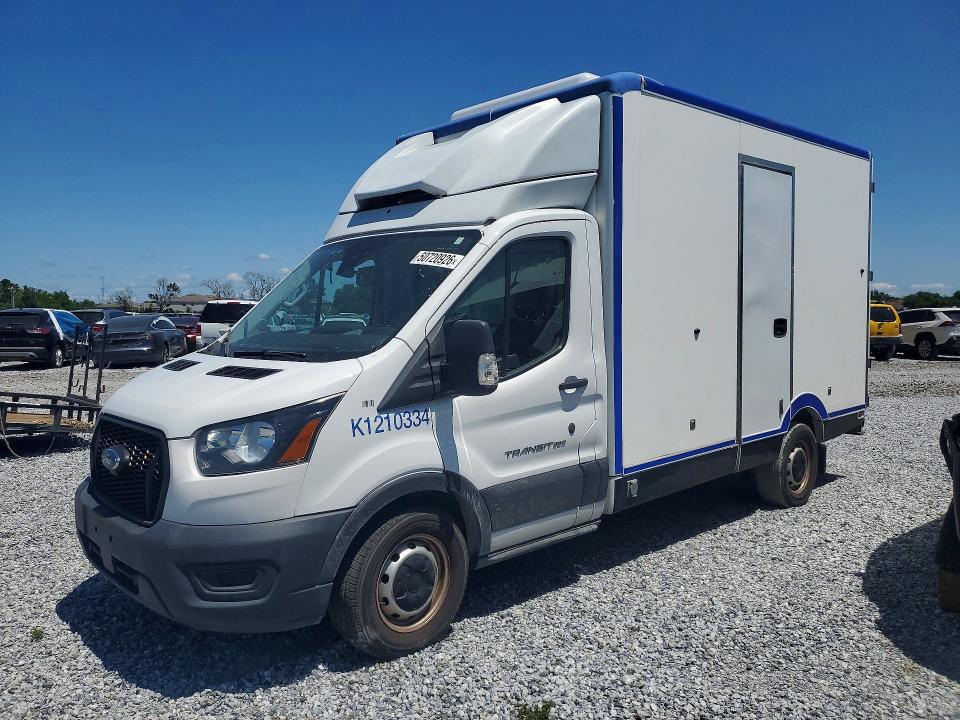 2022 Ford Transit VIN 1FDBW5Z80NKA01637 — COPART salvage auction photo