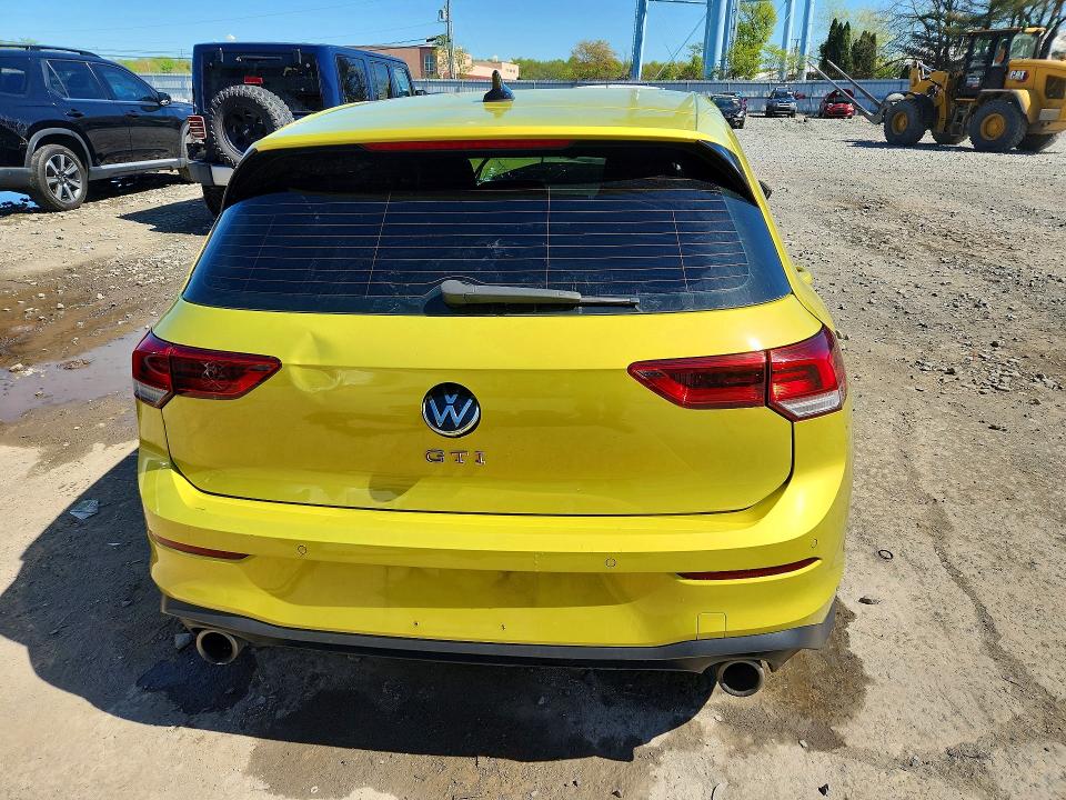 2022 Volkswagen Gti VIN WVW687CD4NW120673 COPART salvage auction — FRONT END, Nj - Cert Of Title-Slvg Lemon Law, sold $2,350 on 2026-07-08 (photo 6)