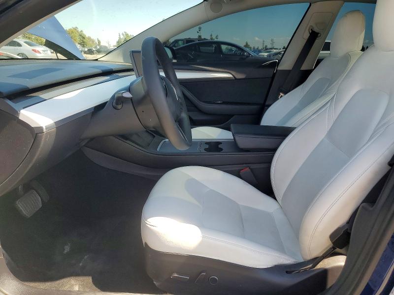 2022 Tesla Model 3 VIN 5YJ3E1EA5NF356247 COPART salvage auction — SIDE, Ca - Salvage Certificate, sold $7,900 on 2026-07-30 (photo 7)