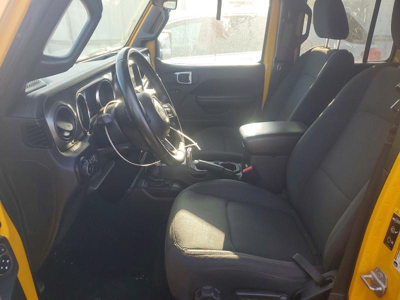 2021 Jeep Wrangler unlimited VIN 1C4HJXDN0MW744800 COPART salvage auction — NORMAL WEAR, Mo - Cert Of Title-Repossessed, sold $11,600 on 2026-07-02 (photo 7)