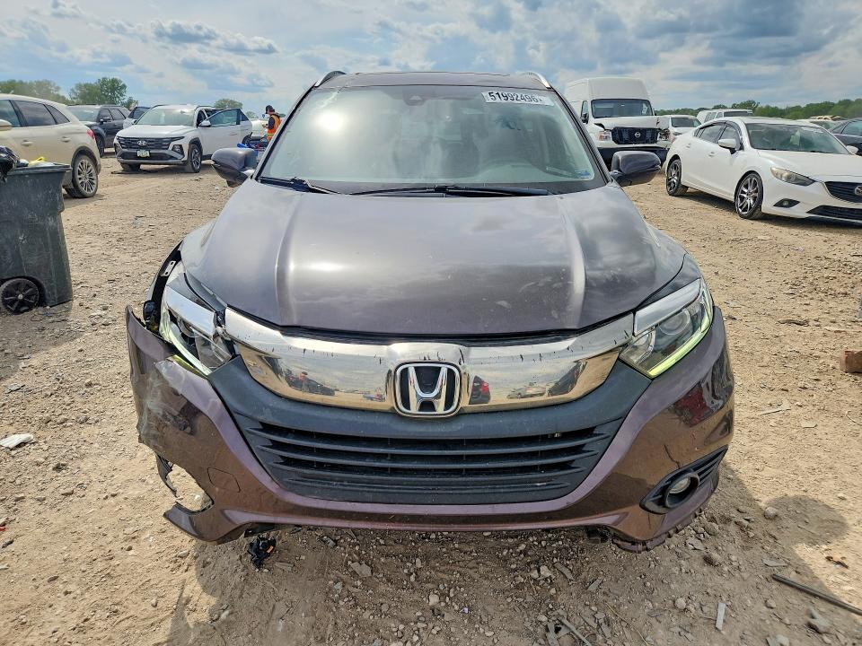 2019 Honda Hr-v VIN 3CZRU6H74KM735848 COPART salvage auction — FRONT END, Mo - Salvage Certificate Of Title, sold $375 on 2026-07-02 (photo 5)