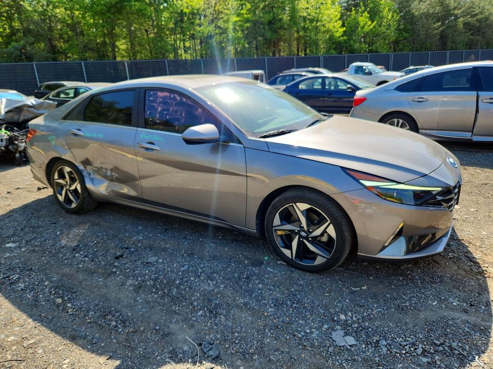 2023 Hyundai Elantra VIN KMHLN4AJ2PU083104 COPART salvage auction — SIDE, Md - Cert Of Salvage > 75% Damage, sold $2,700 on 2026-07-31 (photo 4)