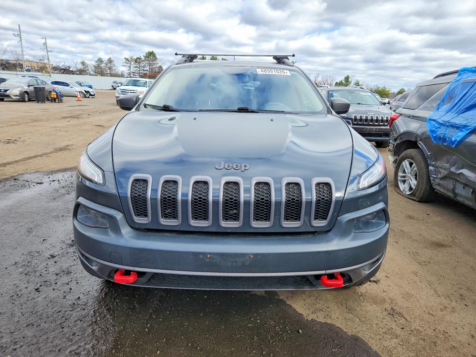 2016 Jeep Cherokee VIN 1C4PJMBS1GW337768 COPART salvage auction — UNDERCARRIAGE, NY - CERTIFICATE OF TITLE, sold $1,750 on 2026-07-19 (photo 5)