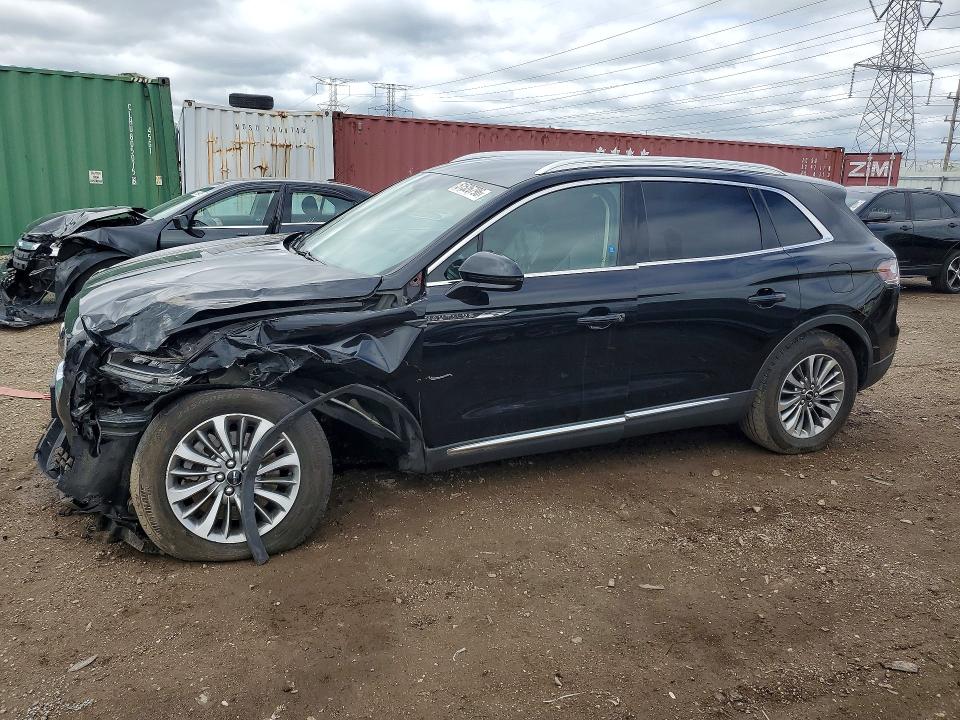 2022 Lincoln VIN 2LMPJ8J98NBL25962 COPART salvage auction — SIDE, Il - Salvage Certificate, sold $5,900 on 2026-07-09 (photo 1)