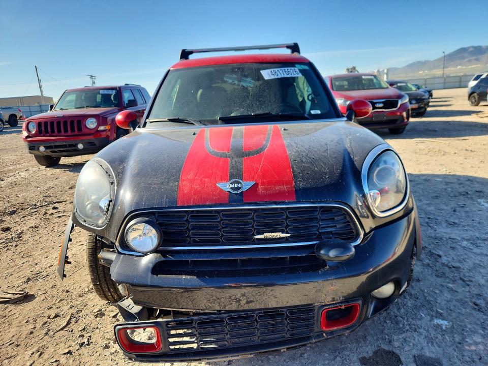 2014 Mini Cooper VIN WMWSS9C56EWN98496 COPART salvage auction — FRONT END, Salvage Title, sold $700 on 2026-08-21 (photo 5)