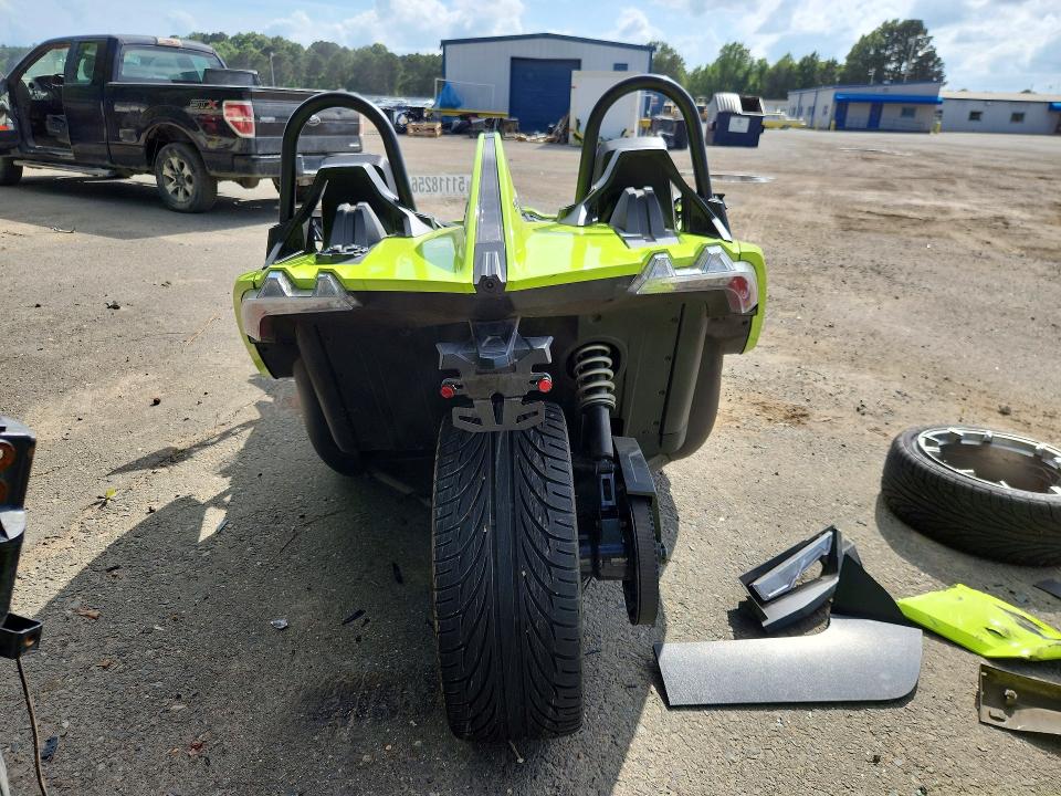 2023 Polaris Slingshot VIN 57XAAPHD9P8159460 COPART salvage auction — FRONT END, Ar - Certificate Of Title, sold $3,550 on 2026-07-09 (photo 4)