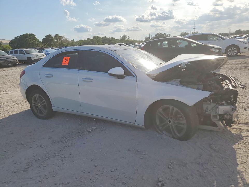 2020 Mercedes-benz A-class VIN W1K3G4EB2LW045815 COPART salvage auction — FRONT END, Fl - Certificate Of Title (P), sold $3,300 on 2026-07-07 (photo 4)