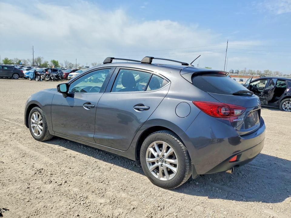 2014 Mazda 3 VIN JM1BM1L71E1109063 COPART salvage auction — HAIL, Ia - Cert Of Title-Salvage Title, sold $2,650 on 2026-07-15 (photo 2)