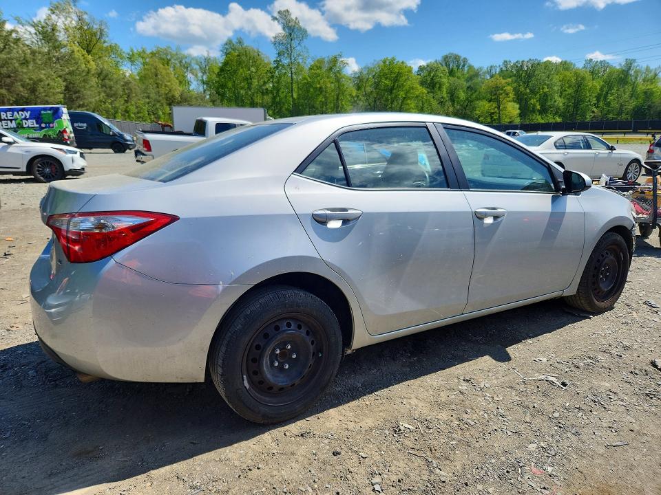 2016 Toyota Corolla VIN 5YFBURHE8GP544697 COPART salvage auction — FRONT END, Md - Cert Of Salvage > 75% Damage, sold $3,050 on 2026-07-17 (photo 3)