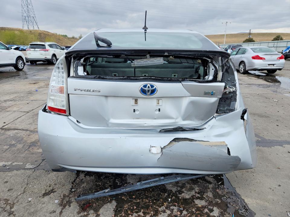 2010 Toyota Prius VIN JTDKN3DU4A5212672 COPART salvage auction — REAR END, Co - Public - Salvage Title, sold $900 on 2026-07-27 (photo 6)