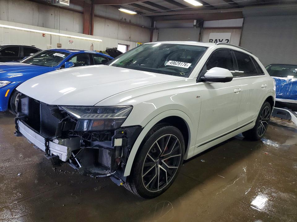 2019 Audi Q8 VIN WA1EVAF16KD027464 COPART salvage auction — FRONT END, Il - Salvage Certificate, sold $15,400 on 2026-07-21 (photo 1)