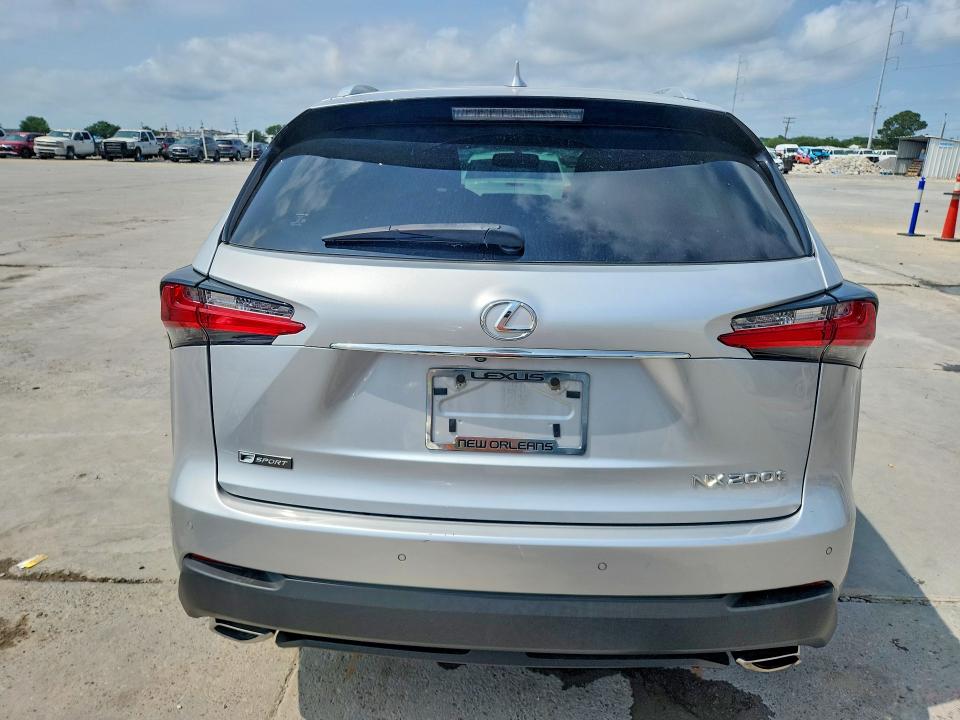 2017 Lexus Nx VIN JTJYARBZ3H2078866 COPART salvage auction — FRONT END, La - Cert Of Title-Salvage, sold $7,700 on 2026-07-29 (photo 6)