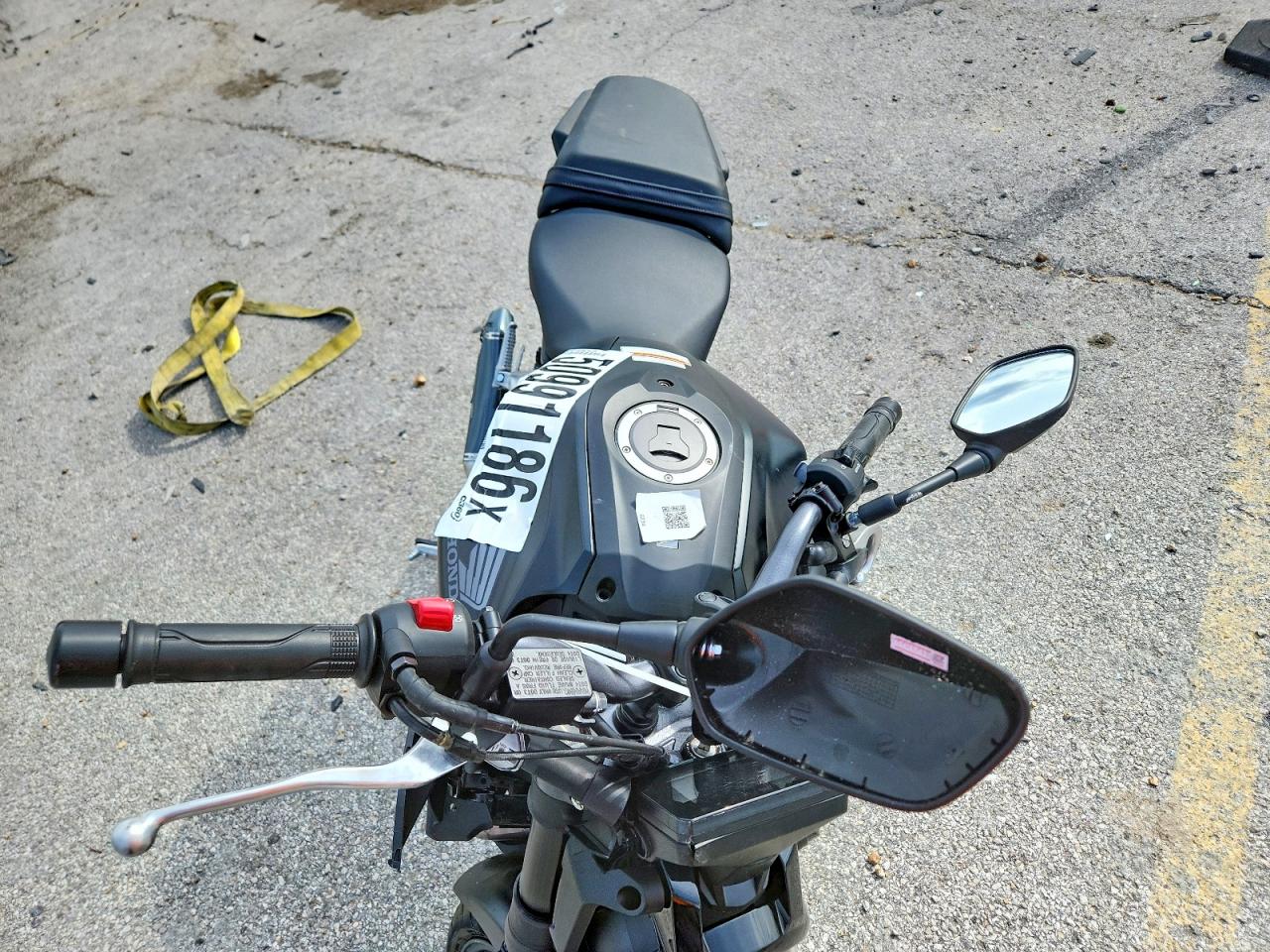 2025 Honda CBF300 VIN MLHNC5554S5500504 COPART salvage auction — Front End, MO - SALVAGE CERTIFICATE OF TITLE, sold $1,100 on 2026-06-25 (photo 5)