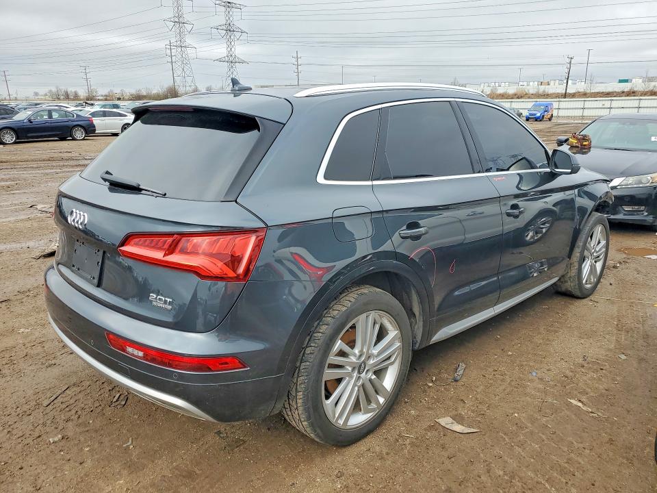 2018 Audi Q5 VIN WA1BNAFY8J2019988 COPART salvage auction — FRONT END, Il - Salvage Certificate, sold $6,300 on 2026-07-02 (photo 3)