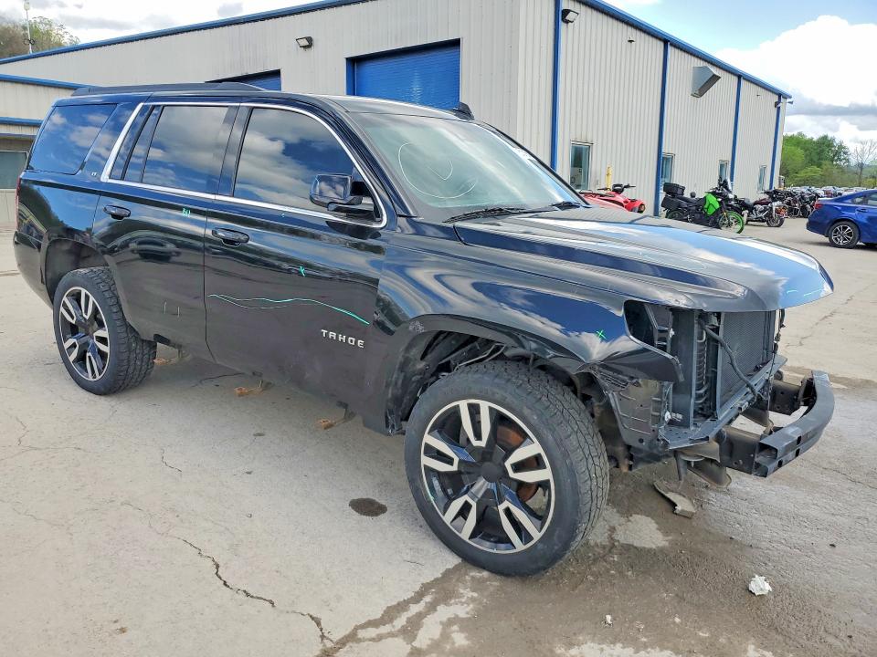 2019 Chevrolet Tahoe VIN 1GNSKBKC7KR117005 COPART salvage auction — FRONT END, Pa - Certificate Of Salvage, sold $8,600 on 2026-07-02 (photo 4)