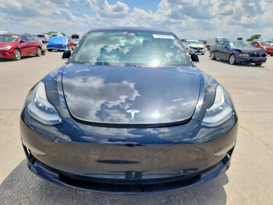2019 Tesla Model 3 VIN 5YJ3E1EAXKF486276 COPART salvage auction — REAR END, Tx - Certificate Of Title, sold $10,400 on 2026-07-09 (photo 5)