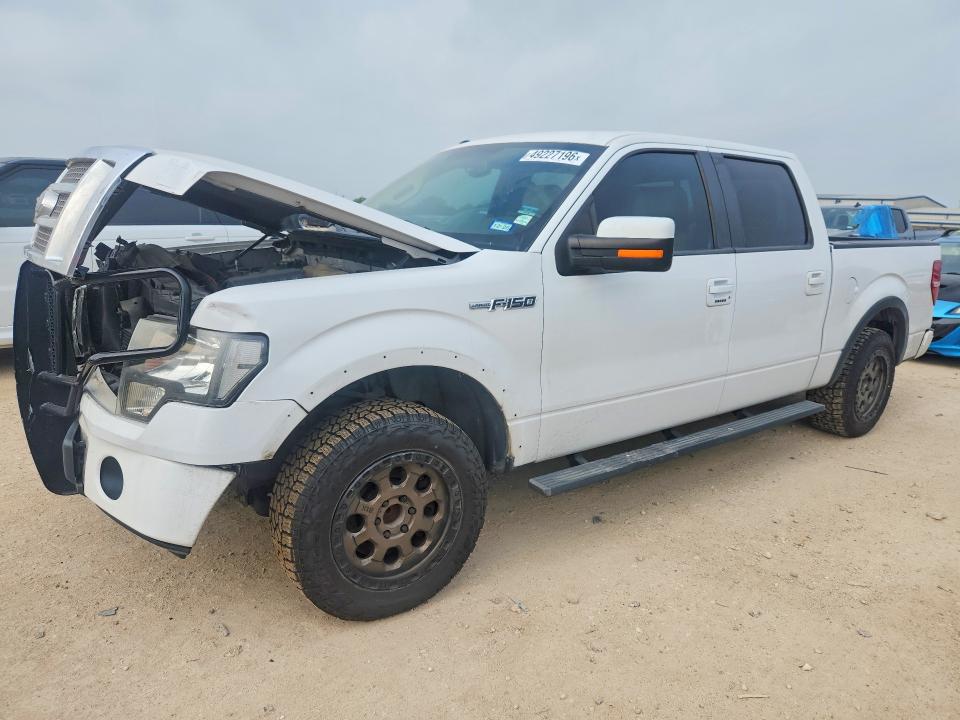 2012 Ford F-150 VIN 1FTFW1CF1CFA12271 COPART salvage auction — FRONT END, Tx - Salvage Vehicle Title, sold $4,300 on 2026-07-09 (photo 1)