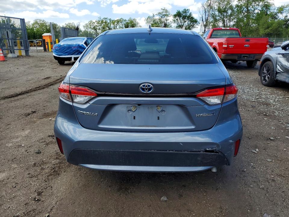 2022 Toyota Corolla VIN JTDEAMDE1NJ051525 COPART salvage auction — FRONT END, Md - Cert Of Salvage > 75% Damage, sold $6,600 on 2026-07-23 (photo 6)