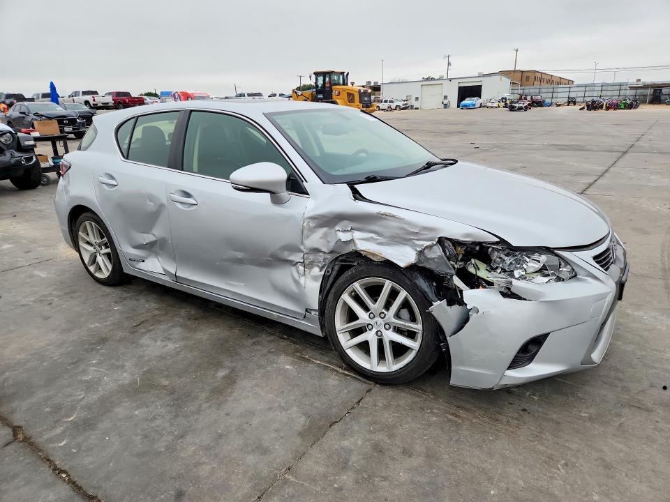 2015 Lexus Ct VIN JTHKD5BH5F2250536 COPART salvage auction — FRONT END, Salvage Title, sold $2,250 on 2026-07-09 (photo 4)
