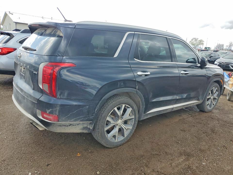 2020 Hyundai Palisade VIN KM8R4DHE9LU144920 COPART salvage auction — FRONT END, IA - CERT OF TITLE-SALVAGE TITLE, sold $4,700 on 2026-07-10 (photo 3)