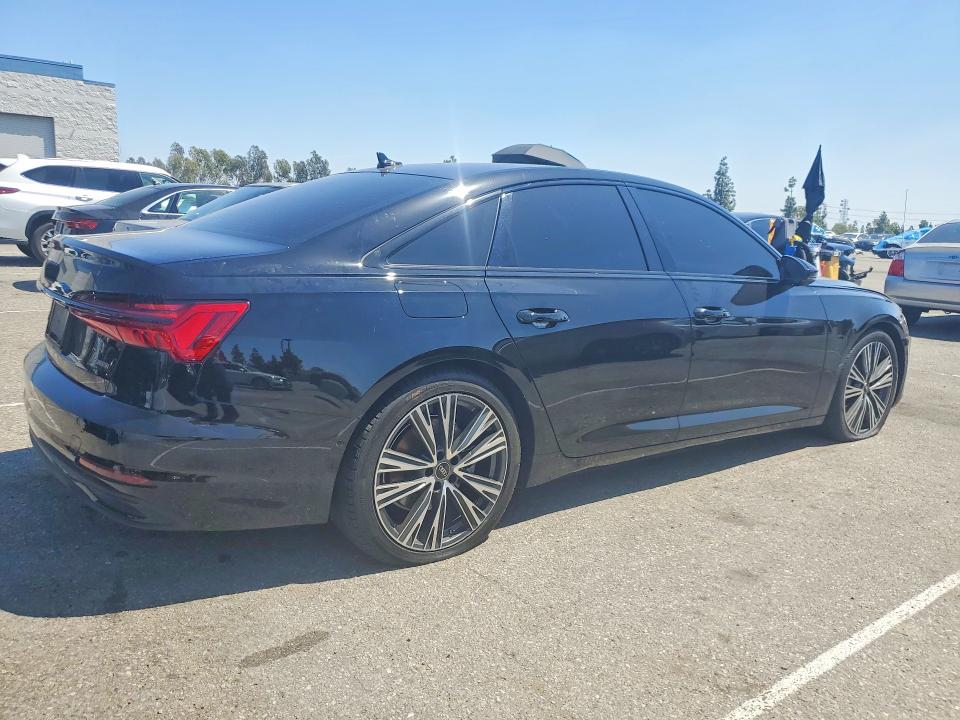 2024 Audi A6 VIN WAUE3BF26RN030053 COPART salvage auction — FRONT END, CA - SALVAGE CERTIFICATE, sold $10,400 on 2026-07-28 (photo 3)