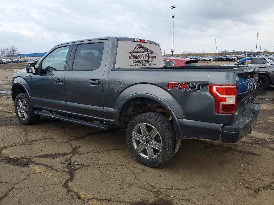 2019 Ford F-150 lightning VIN 1FTEW1E40KFA33747 COPART salvage auction — SIDE, Mi - Certificate Of Title, sold $5,000 on 2026-07-10 (photo 2)