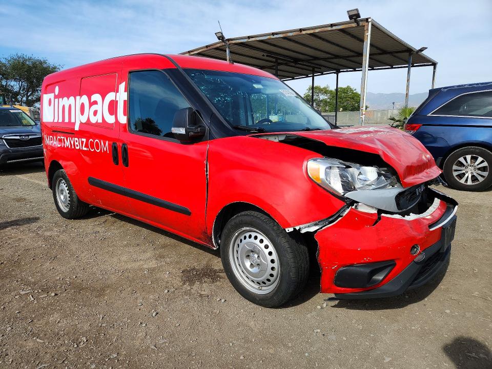 2022 Ram Promaster city VIN ZFBHRFAB4N6Y22299 COPART salvage auction — FRONT END, Ca - Salvage Certificate, sold $4,000 on 2026-07-29 (photo 4)
