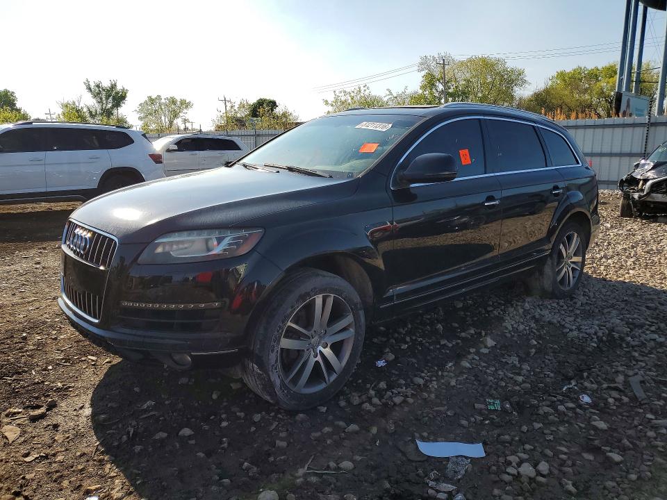 2014 Audi Q7 VIN WA1LGAFE5ED009532 COPART salvage auction — MINOR DENT/SCRATCHES, Wv - Certificate Of Title, sold $1,850 on 2026-07-29 (photo 1)