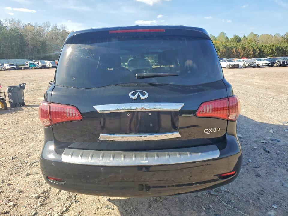 2017 Infiniti Qx80 VIN JN8AZ2NEXH9157573 COPART salvage auction — NORMAL WEAR, Nj - Clean Title Export Only, sold $2,550 on 2026-08-24 (photo 6)