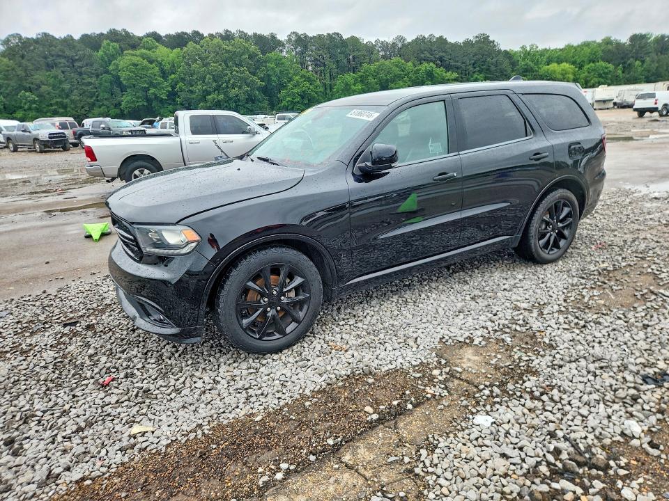 2017 Dodge Durango VIN 1C4RDHDG4HC666550 COPART salvage auction — FRONT END, Ms - Cert Of Title-Salvaged, sold $3,700 on 2026-07-03 (photo 1)